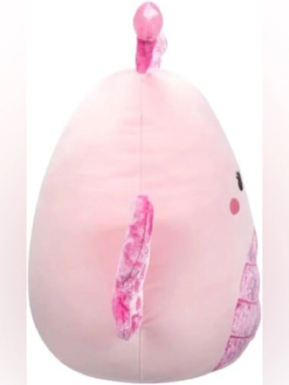 Squishmallows Stuffed Pink Velvet Plush Toy -Mogo Butterfly - 12 Inch